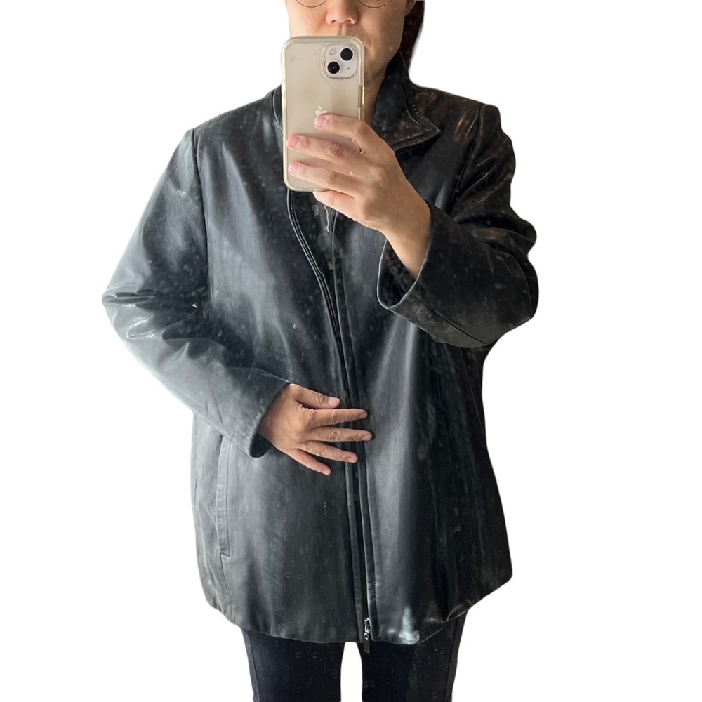 LNR Women Exclusively‎ For Nordstrom Leather Jacket size P/M